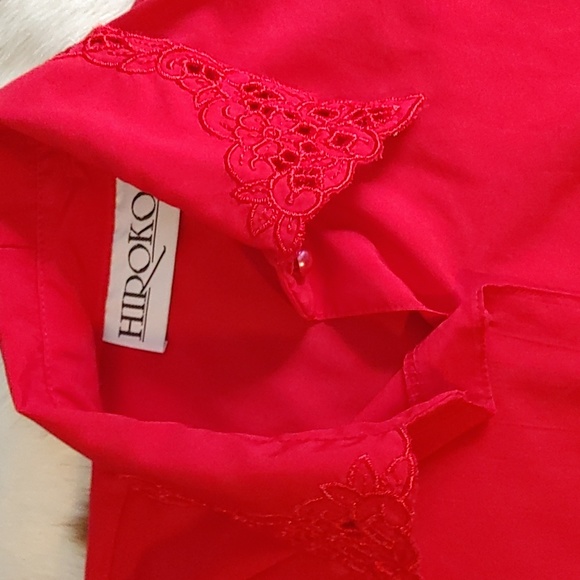 Hiroko Blouse Sz Lg - Picture 2 of 4